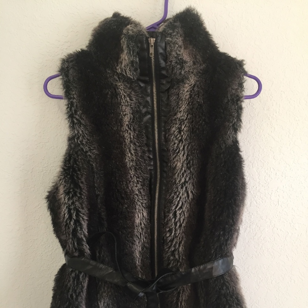Bacci Faux Fur Vest